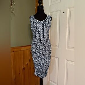A Pea in the Pod Maternity Sleeveless Jersey Knit Midi Dress Size Small Women’s